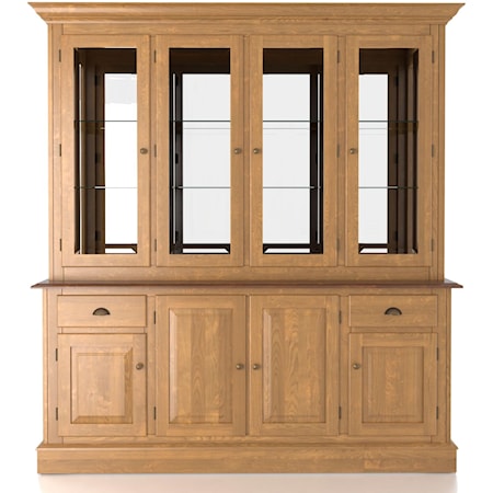 <b>Customizable</b> 72 Inch Hutch & Buffet